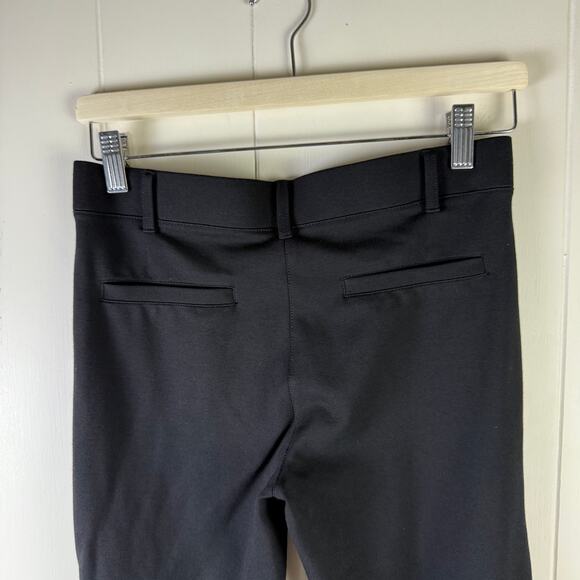 Betabrand Black Straight Leg Dress Pant Yoga Pant - Picture 3 of 8